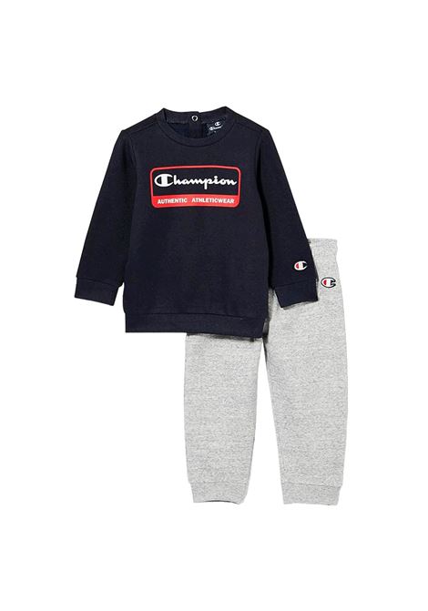 LEGACY AMERICAN CLASSICS CREWNECK SUIT BLUE GREY INFANT CHAMPION | Tracksuits | 306533-BS501