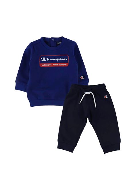 LEGACY AMERICAN CLASSICS CREWNECK SUIT BLUE INFANT CHAMPION | Tracksuits | 306533-BS559