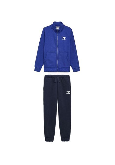 Tuta Diadora Full Zip Blu Royal Bambini DIADORA | Tute | 179855-60050