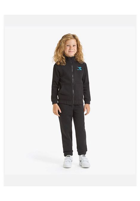 TUTA FULL ZIP NERO BAMBINI DIADORA | Tute | 179855-80013
