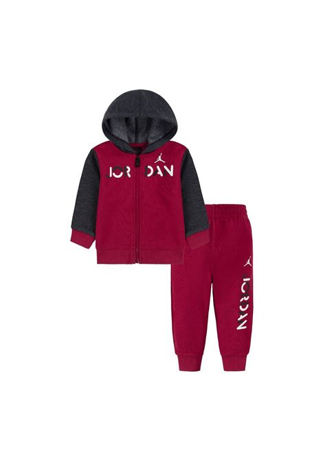 LIL CHAMP FULL-ZIP PULLOVER SET RED INFANT JORDAN | Tracksuits | 65C641-ROT