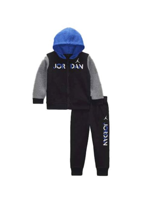 TUTA LIL CHAMP FULL-ZIP NERO BAMBINI JORDAN | Tute | 85C641-ROT