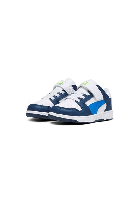 REBOUND LAYUP LOW SL SHOES WHITE BLUE INFANT PUMA | Sneakers | 370493-21