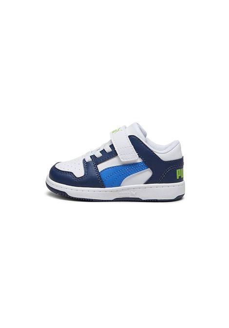 REBOUND LAYUP LOW SL SHOES WHITE BLUE INFANT PUMA | Sneakers | 370493-21