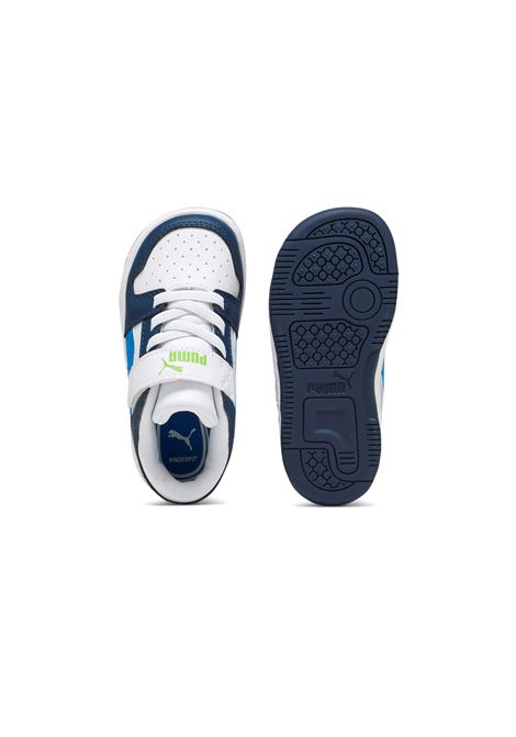 REBOUND LAYUP LOW SL SHOES WHITE BLUE INFANT PUMA | Sneakers | 370493-21