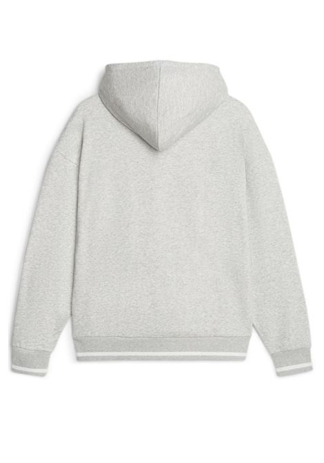 FELPA SQUAD CON CAPPUCCIO GRIGIO DONNA PUMA | Felpe | 621489-04