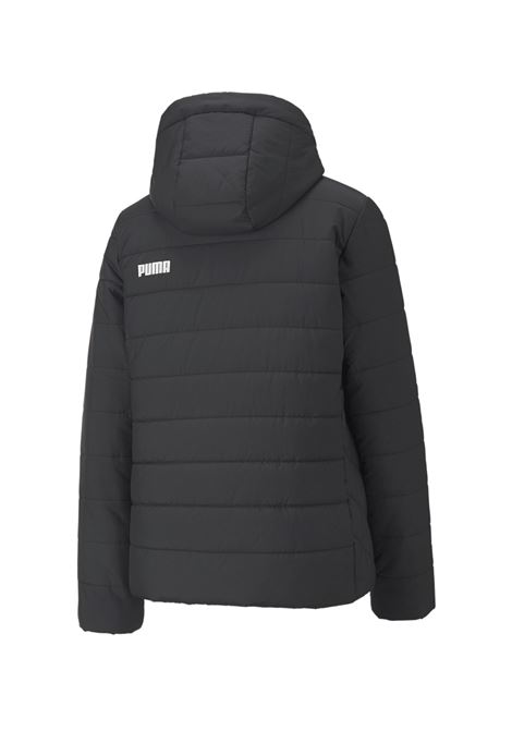 ESSENTIALS PADDED HOODED JACKET BLACK WOMEN PUMA | Jackets | 848940-01