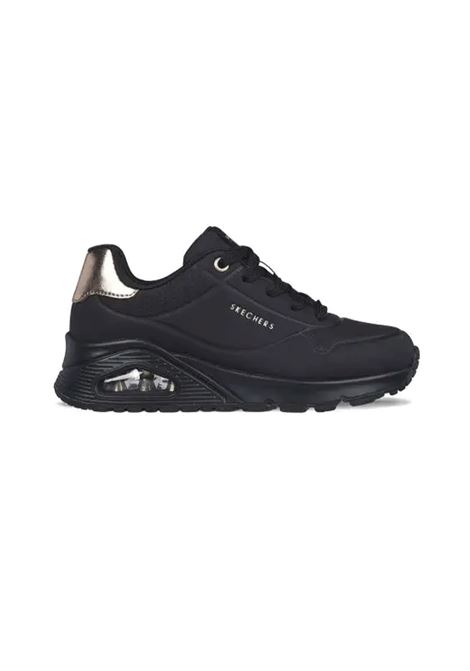 SCARPE UNO GEN1 - SHIMMER AWAY NERO BAMBINI SKECHERS | Scarpe Skechers | 310545L-BLK