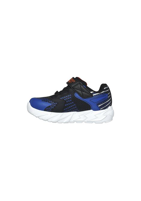 SCARPE S-LIGHTS FLEX-GLOW BOLT BLU INFANT SKECHERS | Scarpe Skechers | 400138N-BKBL