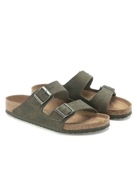 Birkenstock Arizona Vegan Sandals Desert Dust Thyme Men BIRKENSTOCK | Sandals | 1024544-