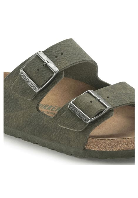 Birkenstock Arizona Vegan Sandals Desert Dust Thyme Men BIRKENSTOCK | Sandals | 1024544-