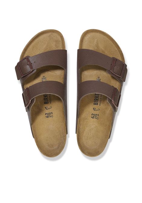 Birkenstock Arizona Birko-Flor Sandals Brown Men BIRKENSTOCK | Sandals | 1028123-