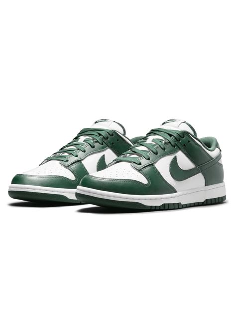 Nike Dunk Low Retro Michigan State Shoes White Green Men NIKE | Sneakers | DD1391-101