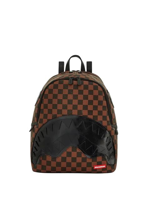 Zaino Sprayground SIP Clear SM & Eyes Savage Marrone Nero Unisex SPRAYGROUND | Zaini | 910B6513NSZ-BRO