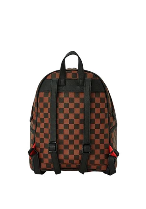 Zaino Sprayground SIP Clear SM & Eyes Savage Marrone Nero Unisex SPRAYGROUND | Zaini | 910B6513NSZ-BRO