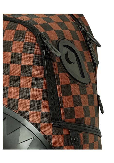 Zaino Sprayground SIP Clear SM & Eyes Savage Marrone Nero Unisex SPRAYGROUND | Zaini | 910B6513NSZ-BRO