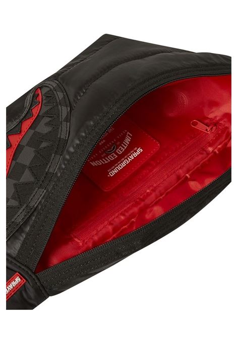 Marsupio Sprayground Black Puffer Grey Check Nero Unisex SPRAYGROUND | Marsupi | 910B6857NSZ-