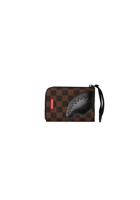 Sprayground SIP Clear SM & Eyes Wallet Brown Unisex SPRAYGROUND | Wallet | 910W6517NSZ-BRO