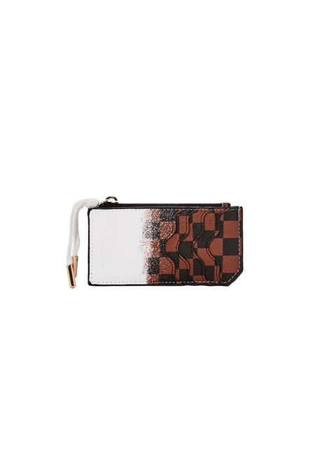 Sprayground Spray Split Wallet Multicolor Unisex SPRAYGROUND | Wallet | 910W6614NSZ-BRO-WHT