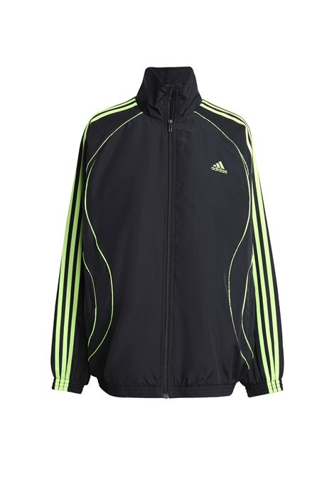 Track Top Adidas Teamgeist Adicolor Oversized Woven Nero Verde Donna ADIDAS ORIGINALS | Track | JY2585-