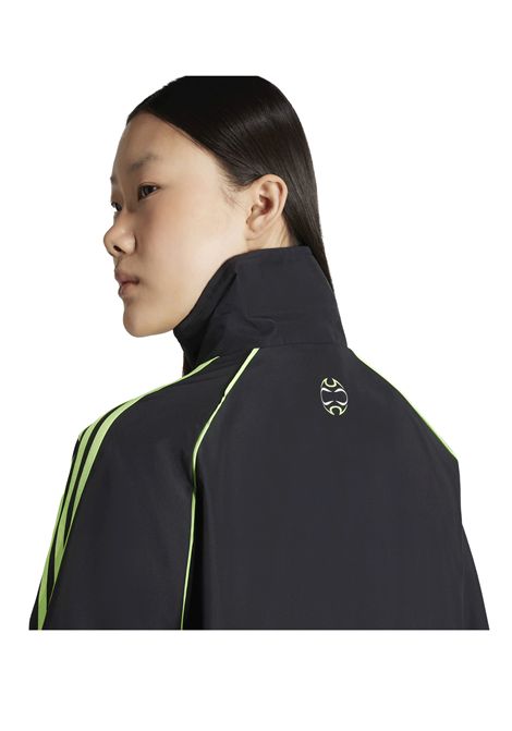 Track Top Adidas Teamgeist Adicolor Oversized Woven Nero Verde Donna ADIDAS ORIGINALS | Track | JY2585-