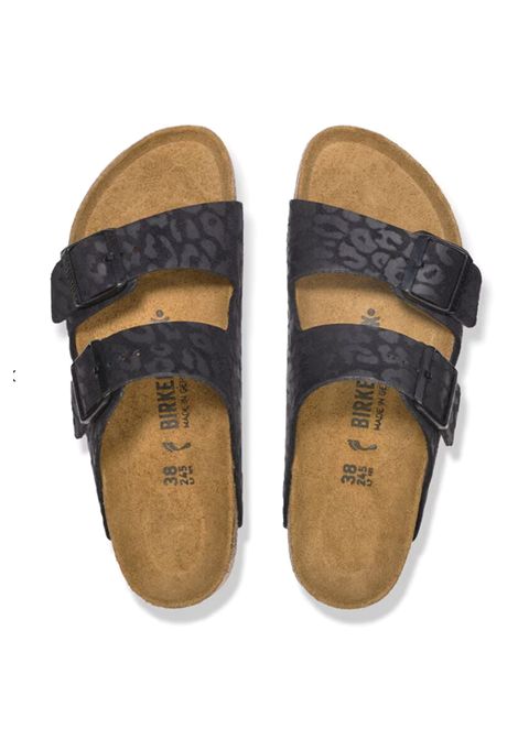 Birkenstock Arizona Leo Black Sandals Women BIRKENSTOCK | Sandals | 1030563-BLACK