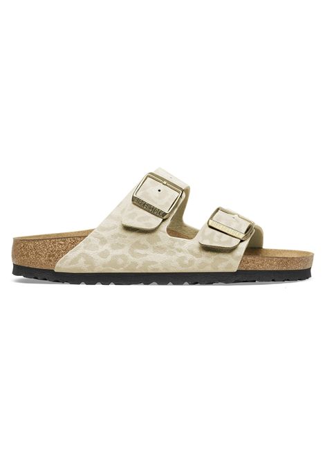 Birkenstock Arizona Leo White Sandals Women BIRKENSTOCK | Sandals | 1030564-WHITE