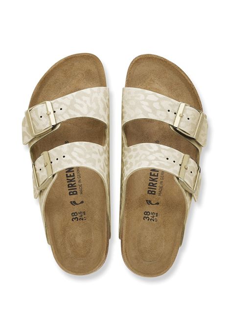 Birkenstock Arizona Leo White Sandals Women BIRKENSTOCK | Sandals | 1030564-WHITE