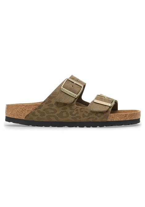 Birkenstock Arizona Leo Khaki Sandals Women BIRKENSTOCK | Sandals | 1030586-KHAKI