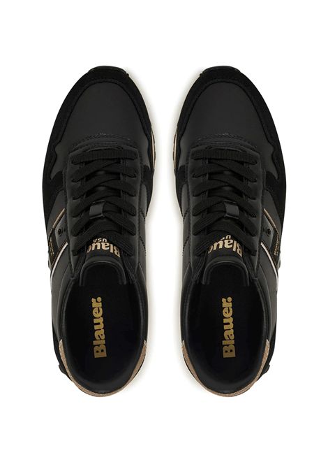 Blauer Millen03 Shoes Black Women BLAUER | Sneakers | MILLEN03-BLACK