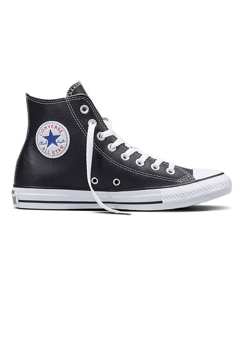 Converse Chuck Taylor All Star Leather Shoes Black White Unisex CONVERSE | Sneakers | 132170C-BLACK
