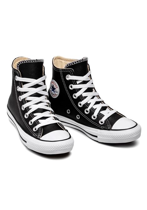 Converse Chuck Taylor All Star Leather Shoes Black White Unisex CONVERSE | Sneakers | 132170C-BLACK
