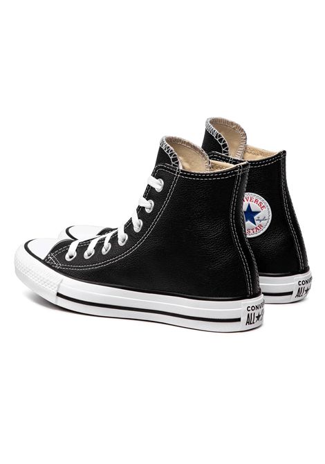 Converse Chuck Taylor All Star Leather Shoes Black White Unisex CONVERSE | Sneakers | 132170C-BLACK