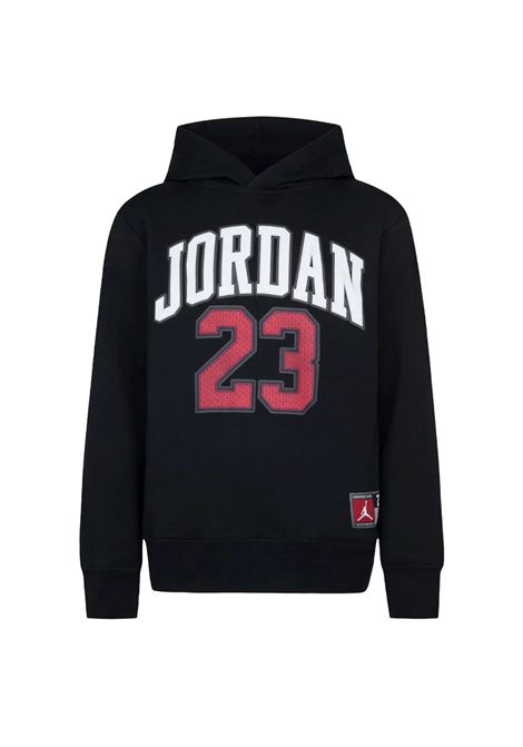 Jordan HBR Fleece Pullover Hoodie Black Junior JORDAN | Sweatshirts | 95C479-023
