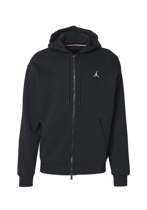 Felpa Jordan Brooklyn Fleece con Zip e Cappuccio Nero Uomo JORDAN | Felpe | FV7289-010