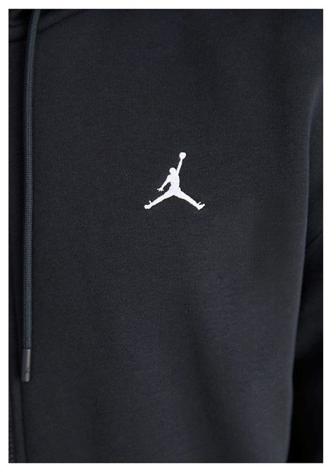 Felpa Jordan Brooklyn Fleece con Zip e Cappuccio Nero Uomo JORDAN | Felpe | FV7289-010