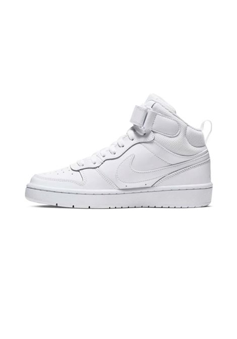 Scarpe Nike Court Borough Mid 2 Bianco Bambini NIKE | Sneakers | CD7783-100