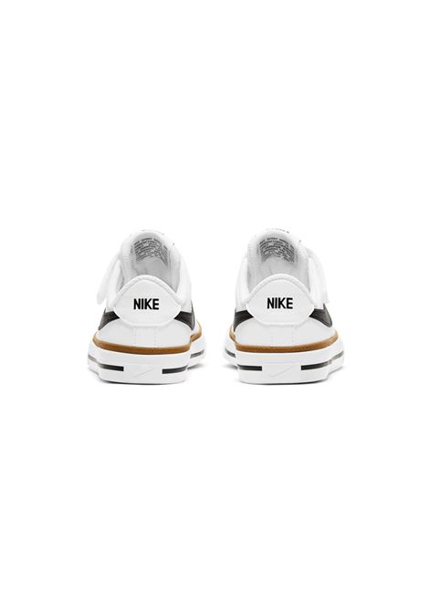 Nike Court Legacy Shoes White Black Kids NIKE | Sneakers | DA5381-102