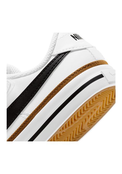 Nike Court Legacy Shoes White Black Kids NIKE | Sneakers | DA5381-102