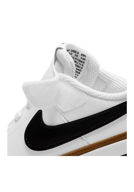 Nike Court Legacy Shoes White Black Kids NIKE | Sneakers | DA5381-102