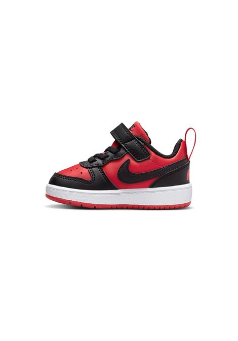 Nike Court Borough Low Recraft Shoes Black Red Infant NIKE | Sneakers | DV5458-600