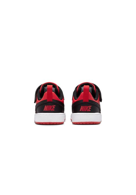 Nike Court Borough Low Recraft Shoes Black Red Infant NIKE | Sneakers | DV5458-600