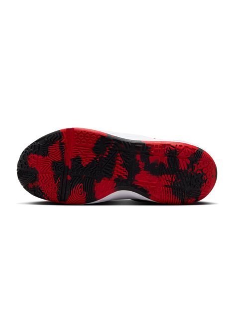 Nike Team Hustle D 12 Shoes Black Red Junior NIKE | Sneakers | HF6279-001
