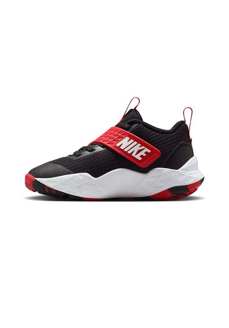 Nike Team Hustle D 12 Shoes Black Red Kids NIKE | Sneakers | HF6280-001