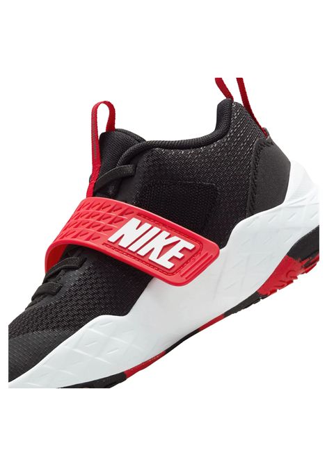 Nike Team Hustle D 12 Shoes Black Red Kids NIKE | Sneakers | HF6280-001