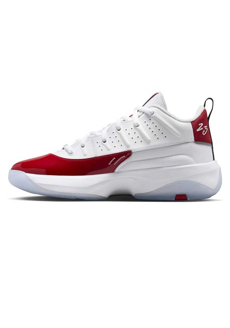 Scarpe Jordan Max Aura 7 Bianco Rosso Uomo JORDAN | Sneakers | HQ2091-106