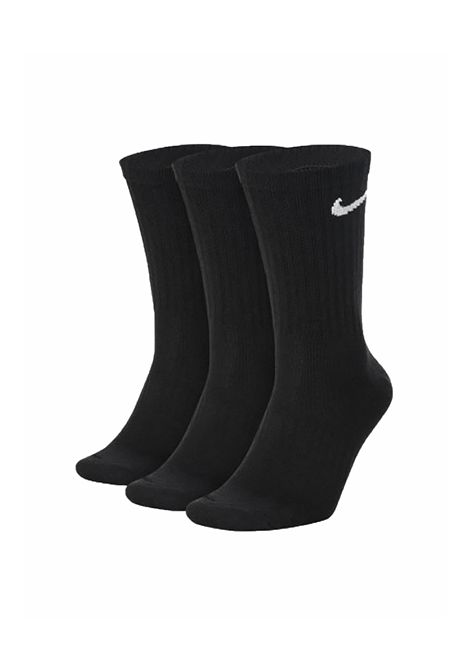 Nike Everyday Lightweight Crew Socks Black Unisex NIKE | Socks | SX7676-010