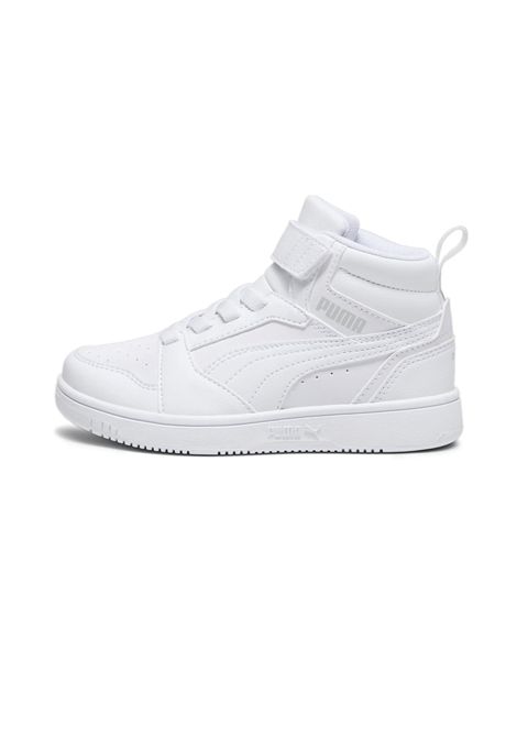 Puma Rebound V6 Shoes White Kids PUMA | Sneakers | 393832-05