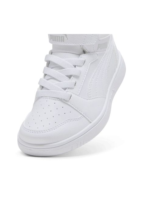 Puma Rebound V6 Shoes White Kids PUMA | Sneakers | 393832-05