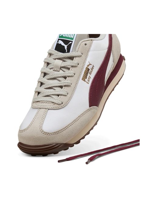 Puma Easy Rider Vintage Shoes Beige Burgundy Men PUMA | Sneakers | 399028-36
